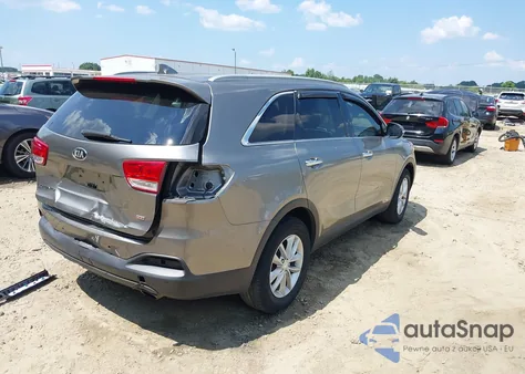 2016 Kia Sorento 2.4L Lx from USA, damaged, VIN 5XYPGDA36GG046706